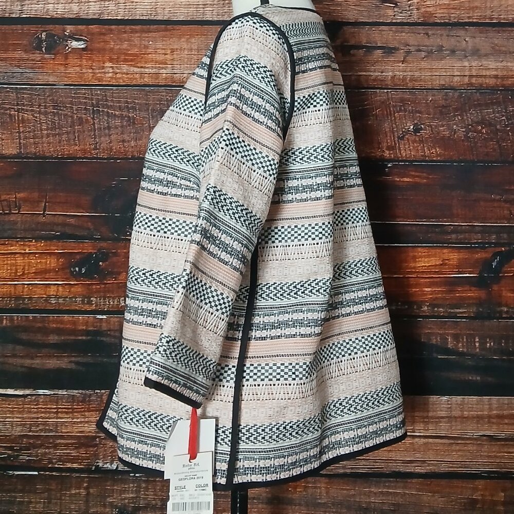 NWT Ruby Rd Jacket PM Medium Petite Open Front Wo… - image 6